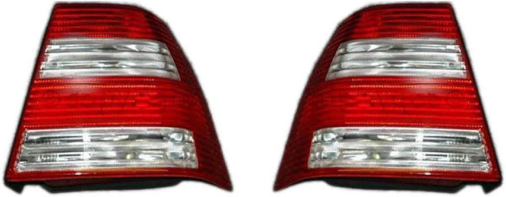 CarLights360: For Volkswagen Jetta Tail Light 2004 2005 Pair Driver and Passenger Side Replaces VW2800120 | VW2801120 | 1JM 945 111, 1JM 945 112