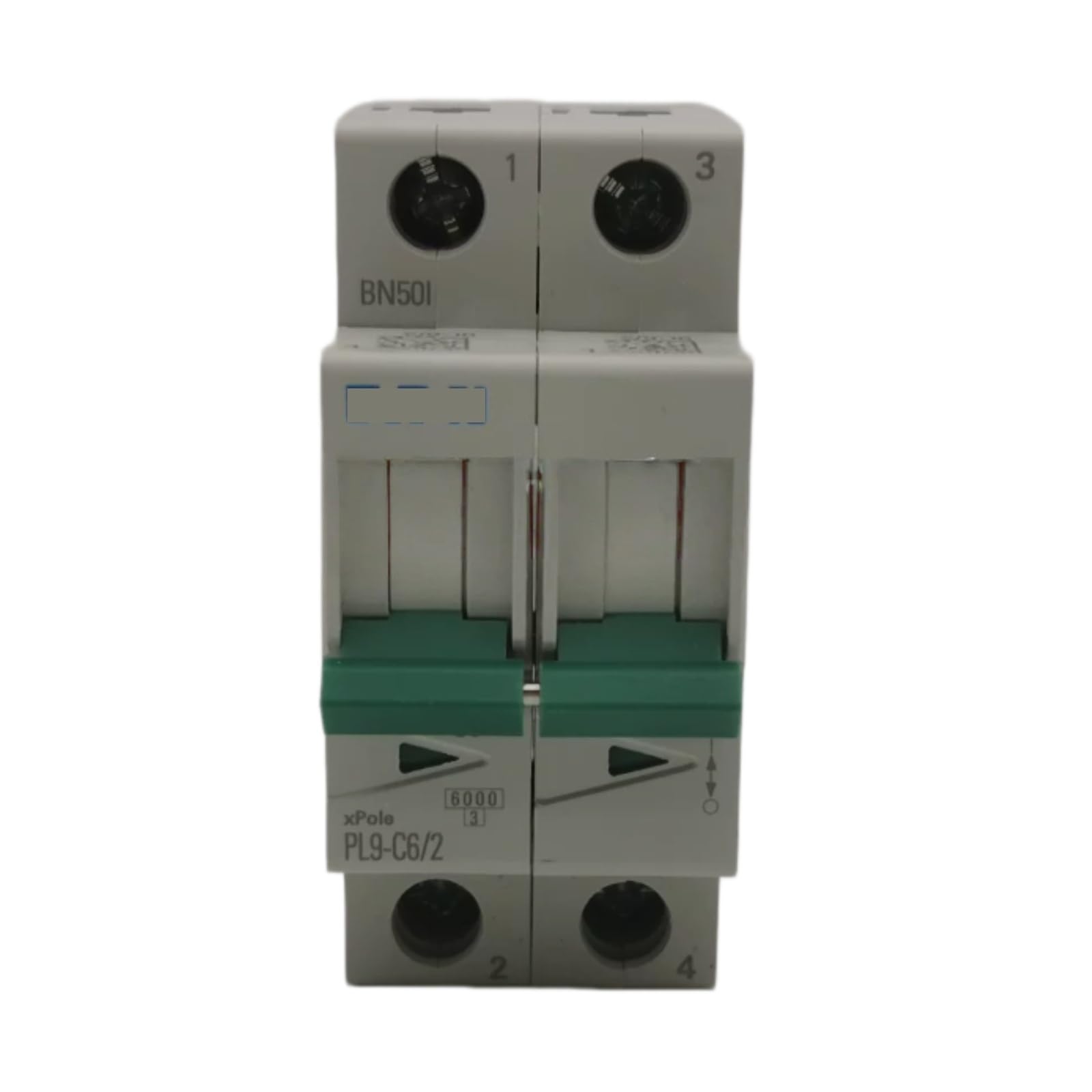 HKEJSJWA Circuit Breaker PL9-C6/2, 6A 2P Mini Circuit Breaker