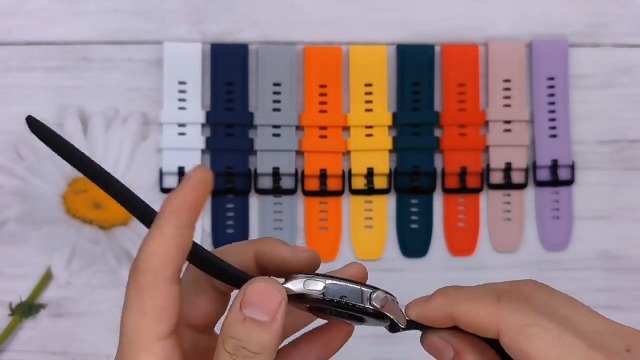 Correas compatibles Xiaomi Watch S1 4 unidades silicona miniatura 7