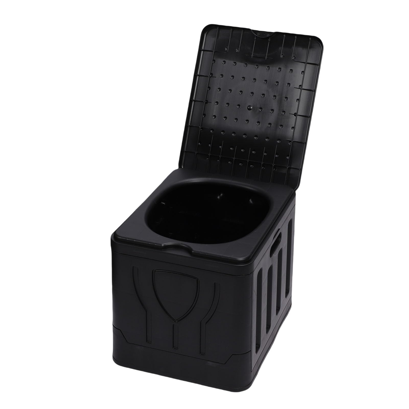 Kit de Inodoro Portátil, Baño Acampar Orinal Portátil para Adultos con Carpa Privacidad Plegable, Ducha Al Aire Libre Lavable y Vestuario para Viajes Vehículos Recreativos