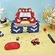 WERNNSAI Monster Truck Pinata – Monstertruck Geburtstags Piñata Deko Junge Kindergeburtstag Auto Pinata mit Augenbinde Stab Geburtstag Party Dekoration Coole Spielzeugauto Partyspiele Geschenk Zubehör