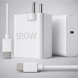 Mehrico,120W Gan Charger with 6A typc-c Cable | Support with OnePlus Super Vooc (65W), Xiaomi 120w Turbo Charger, IQOO, Re... Price In India