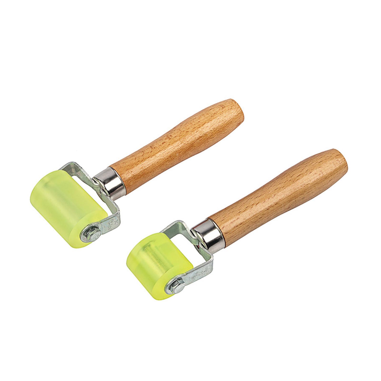 Kaeltsyn Automotive Rubber Rollers For Sound Deadening With Wooden Handle For Quieter Driving Wallpaper Roller Smoothing Tool