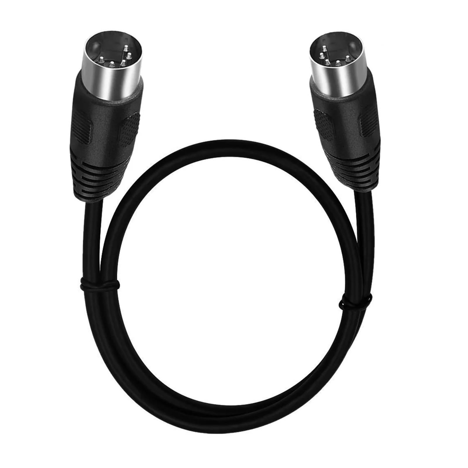 Spina MIDI DIN 5 Poli Maschio-maschio A 90° | Cavo di prolunga audio DIN a 5 pin 0,5 m 1 m 1,5 m 3 m 5 m(DIN 5pin Male-Male,5M)