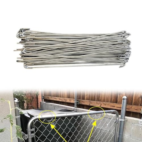 Bridas de metal ajustables evitan caídas en proyectos de valla comercial y fincas 5