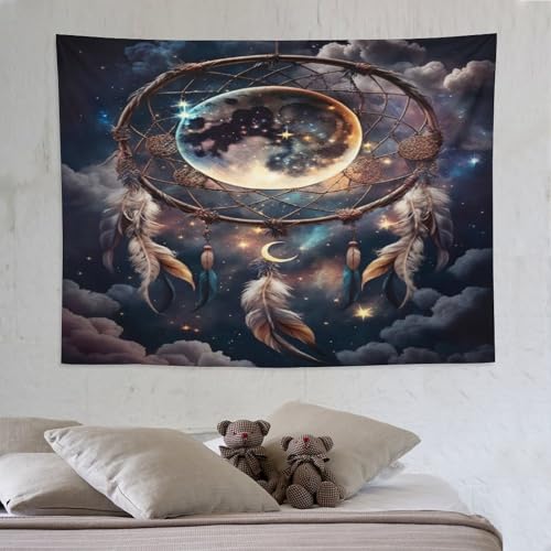 Tenture murale tapisserie attrape-rêves PAZZK 150x200cm tissu pour chambre