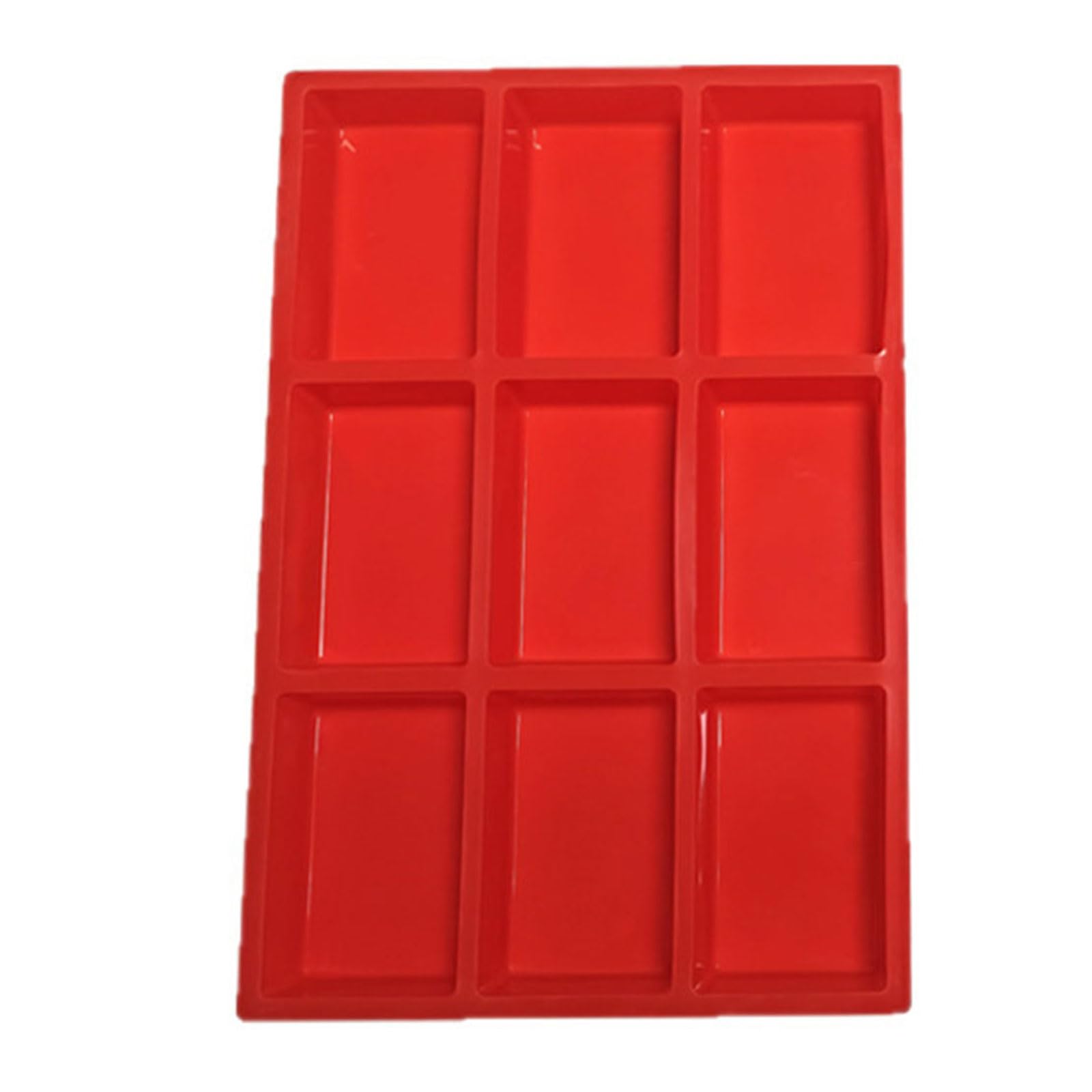 Oxxggkao Cake Molds Silicone 9 Cavity Rectangular for Special Celebration Memorable Moment Baking Essential Rectangle Silicone Cake Pan