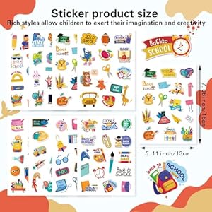 Welcomebackstickers387pcsfirstdaypartyfavorshappybacktoschoollabelsmotivationalstickersforkidsteachers Urban Country Home Decor Welcome back stickers 387pcs first day party favors happy back to school labels motivational stickers for kids teachers urban country home decor