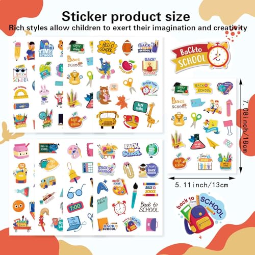 Welcomebackstickers387pcsfirstdaypartyfavorshappybacktoschoollabelsmotivationalstickersforkidsteachers Urban Country Home Decor Welcome back stickers 387pcs first day party favors happy back to school labels motivational stickers for kids teachers urban country home decor