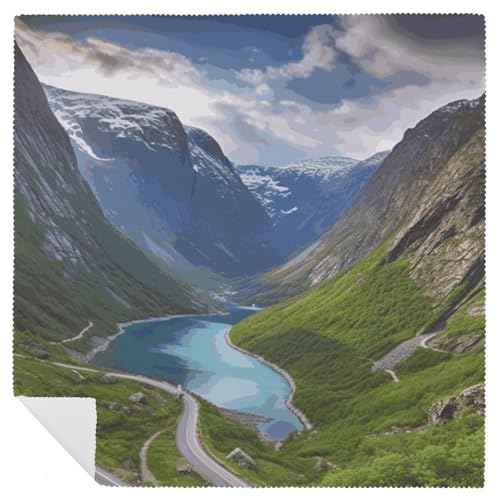Servilletas de Tela Floral Norwegian Fjords Pack 2 miniatura 6
