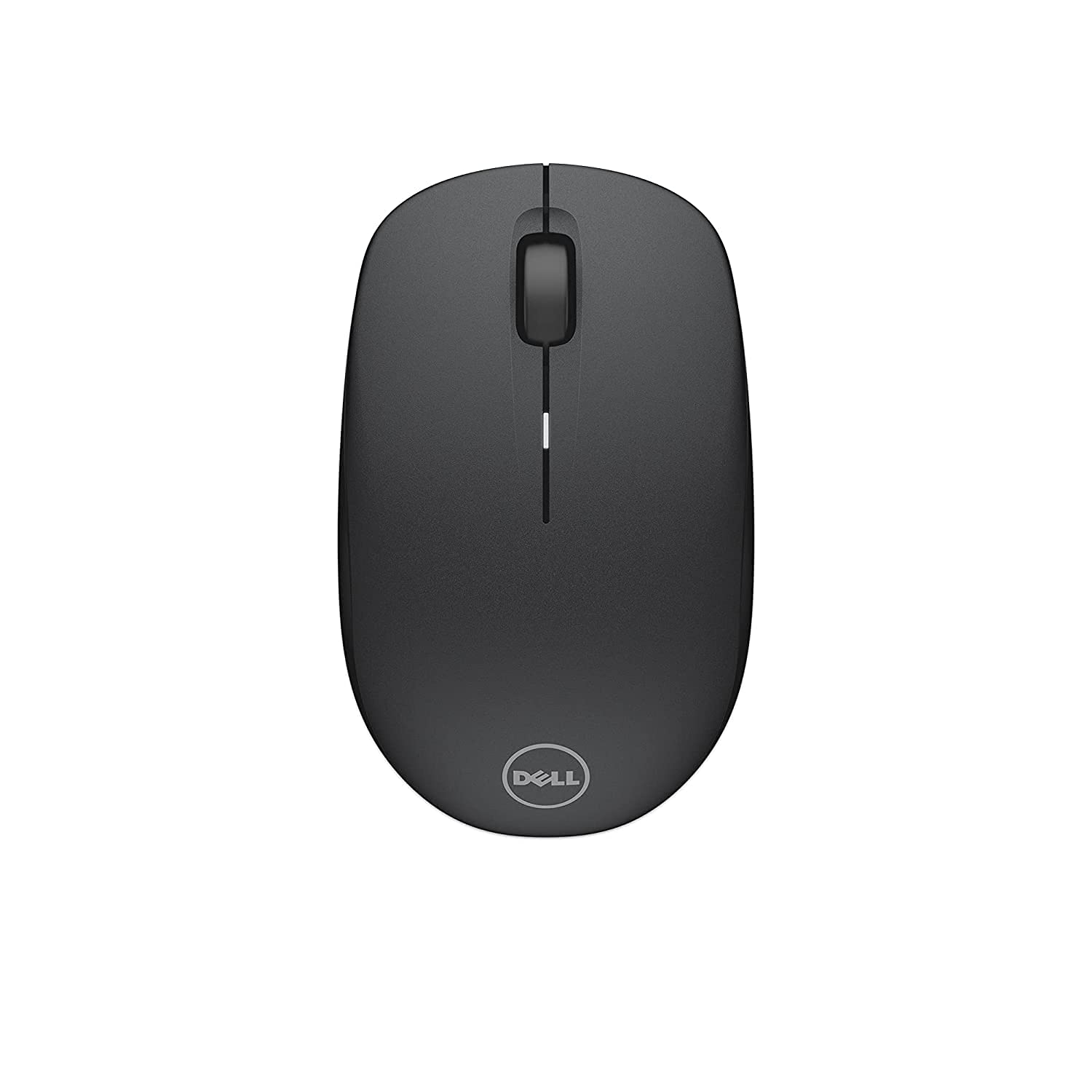 Dell WM126 Wireless Mouse, Optical, 1000 DPI, 3 Buttons,12 months runtime, AA battery, USB receiver, USB Type-A, RF Interface, scrolling wheel, Plug and Play, Black, 0.12 lb