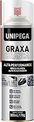 Graxa Em Spray De Alta Performance Lubrificação Branca 300ml