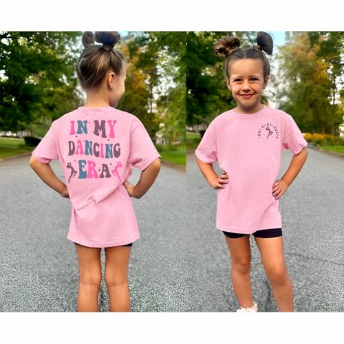 in My Dancing Era Shirt for Girls Kids Toddler Dancer Graphic T-Shirt Funny Dance Lover Short Sleeve Summer Tees4