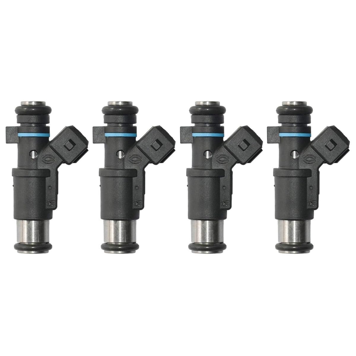 Lot de 4 injecteurs de carburant de remplacement 01F002A 1984E0 0280156357 pour Peugeot 106, 206, 306, 307, Partner et Citroën Berlingo, C2, C3, Saxo, Xsara