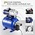 1HP Shallow Well Pump Tank Garden Water Pump Booster System, Pressurized Farm Irrigation, Automatic Water Booster Jet Pump or Home, Farm, Garden Irrigation & Water Transfer, Blue