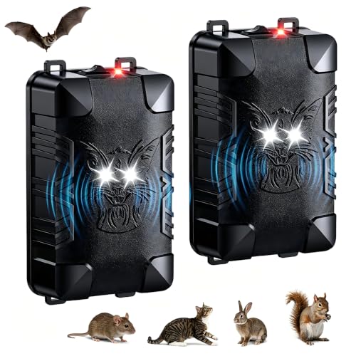 2026 Upgraded Ultrasonic Rodent Repellent for Car Engine (2-Pack)