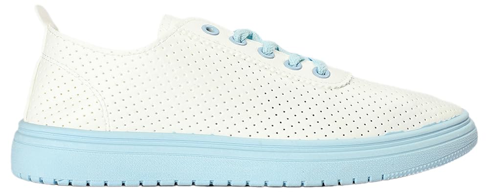 max Women Colourblocked Perforated Sneakers (FE23WFCS6020BLUE)_41 (B0CV5QX47C) Amazon Price History, Amazon Price Tracker