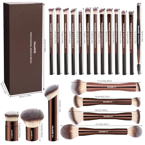 Pinceaux de maquillage anti-cernes et blush sans trace - 7