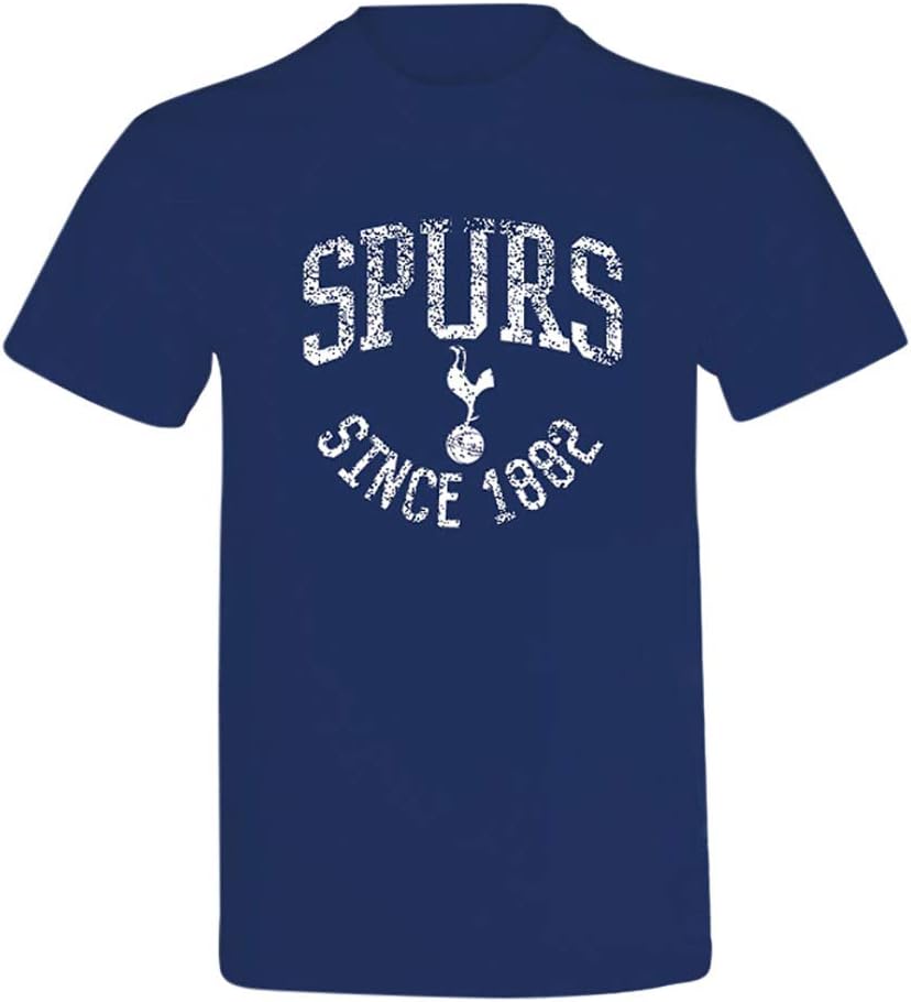 Tottenham Hotspur FC Since 1882 Authentic EPL T-Shirt - UK Imported (Large 42/44") Navy