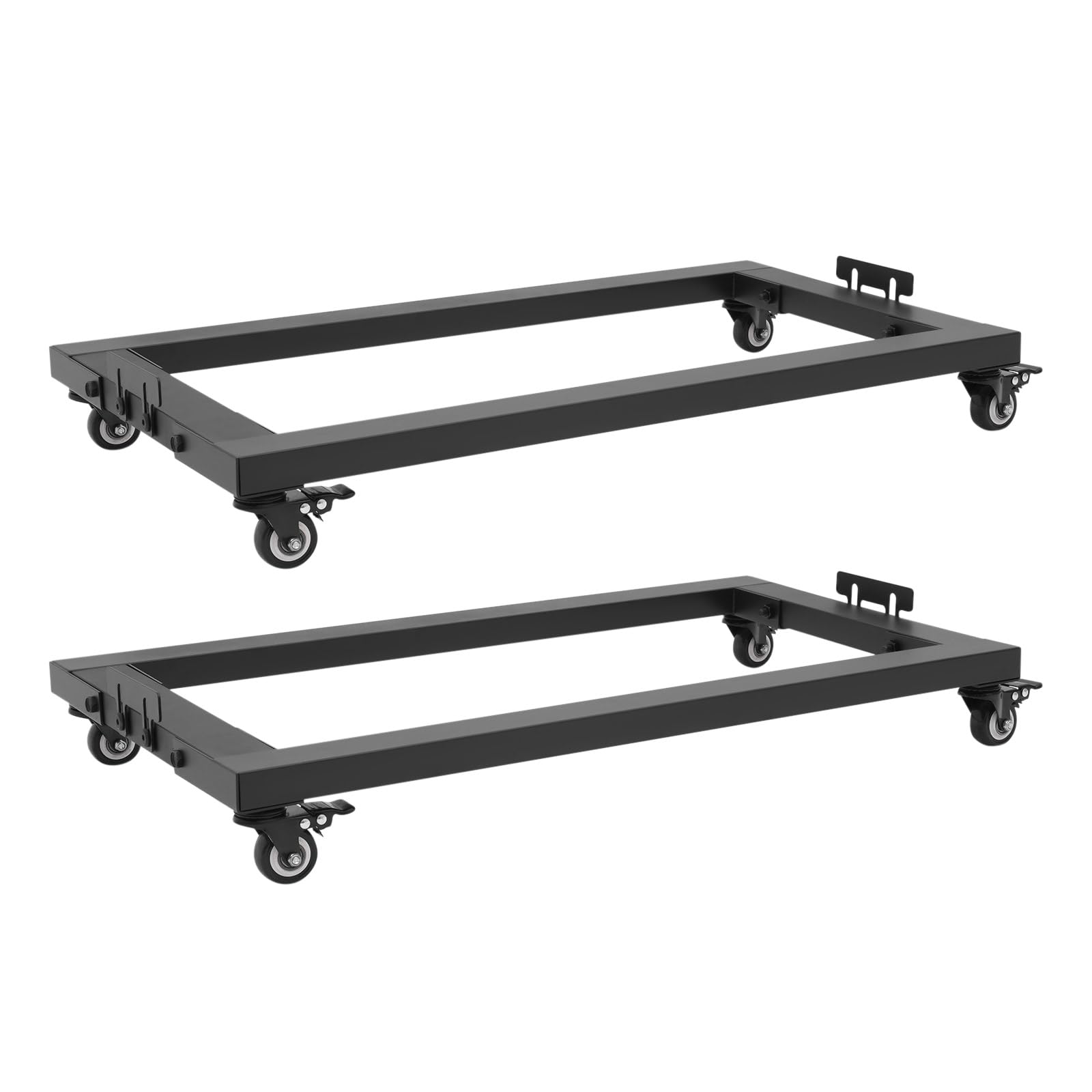 2pcs Möbel Transportroller bis 150kg 4 Räder Möbelrollen Schwerlast | Möbel Dollies Strapazierfähig Möbel Transportroller Set Tragbare Bewegliche Rollen Transportrollen Rollen für Möbel