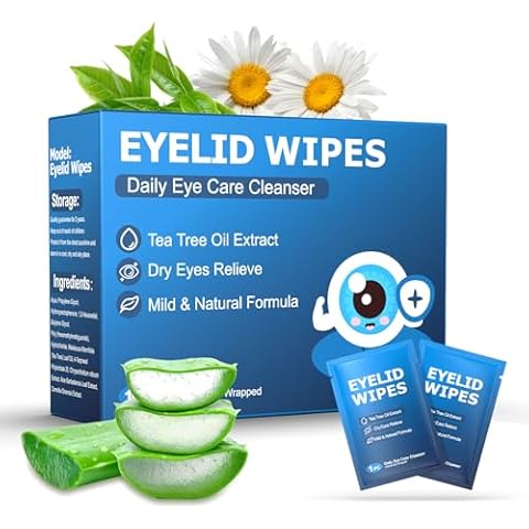 ProCIV Tea Tree Oil Eyelid Wipes Cover