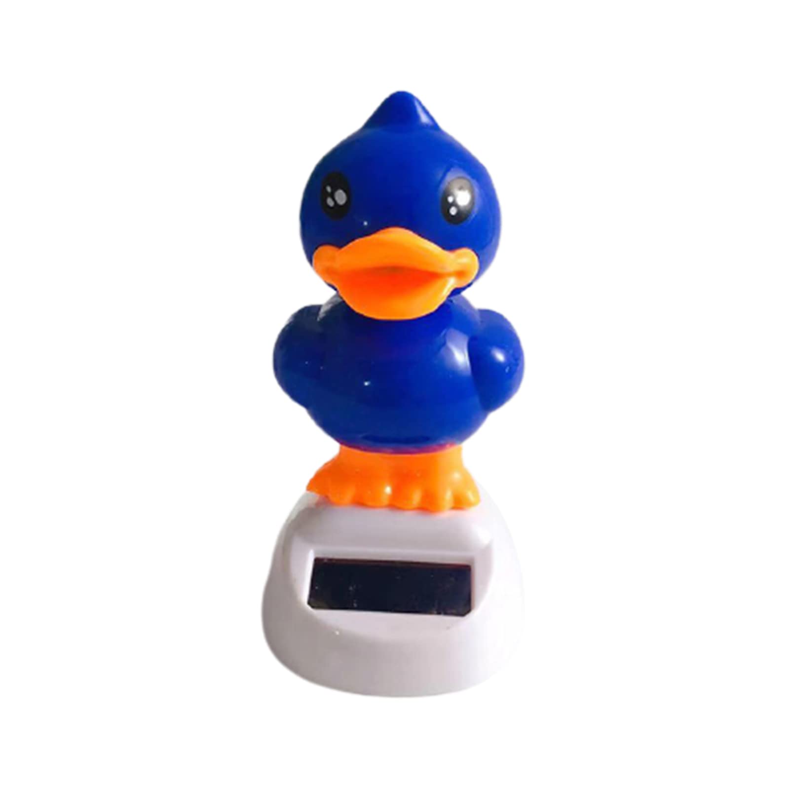 VALINK Solar Dancing Toy, Car Dashboard Decoration,Cartoon Animal Solar Car Decoration Ornaments,Used for Car Desk Decoration Blue Duck