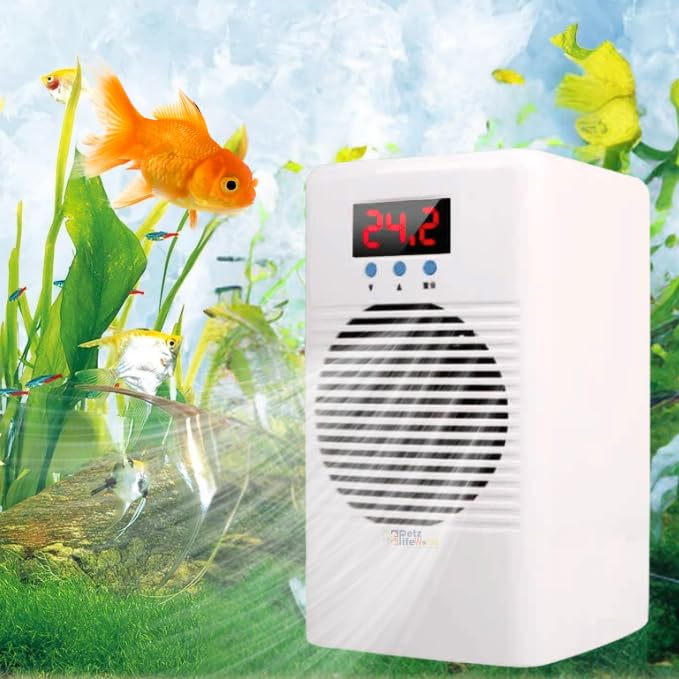 VAYINATO® Aquarium Water Chiller/Cooler Temperature Controller with Pump for Fish Shrimp Tank Marine Coral Reef Tank, Digital Display, Suitable for 20Liter Tank by Petzlifeworld (B0D62SFHDD) Amazon Price History, Amazon Price Tracker