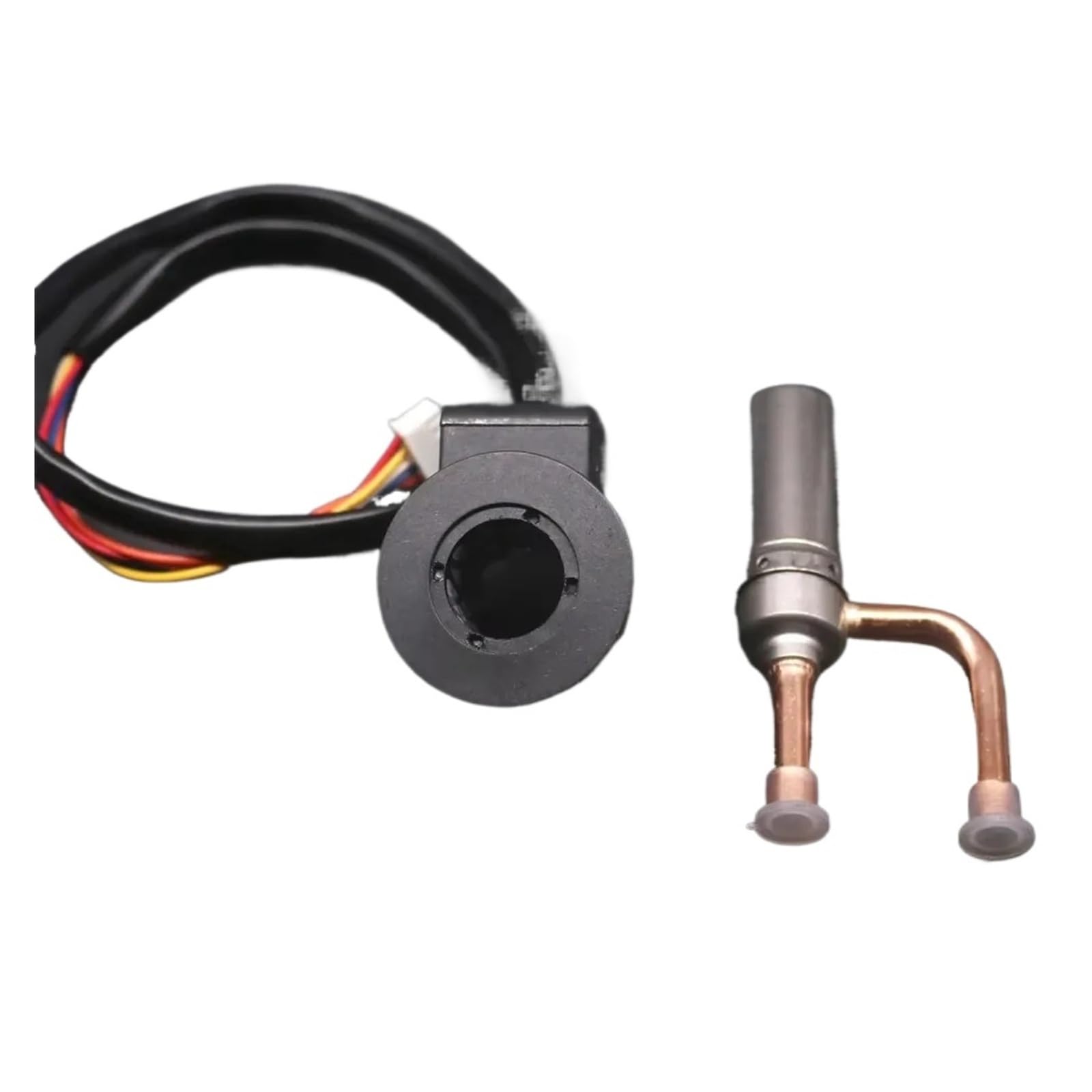 Genérico Válvula de expansión electrónica 4.2Mpa DC12V válvula Cobre Normalmente Cerrada for Aire Acondicionado inversor refrigeración y Bombas Calor(DPF2.4)