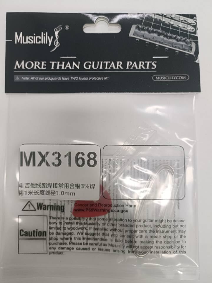 Musiclily Pro 1.0mm Tin Solder Wire Lead Free Rosin Core Flux for Guitar Electrical Soldering (3 Feet/1 Meter) - Image 4