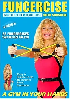 DVD Resistance Bands Exercise DVD, Pilate's Fitness & Weightloss Exercise DVD (Comes with 3 Resistance Bands+ 1200 Calorie Diet & Progress chart) Great for Moms, Brides, Women, Easy Fast Safe Weight Loss DVD! Book