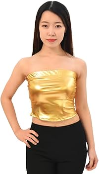 Amazon.co.jp: DFギャラリー チューブトップ ベアトップ ブラトップ