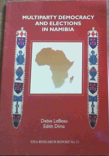 Multiparty Democracy and Elections in Namibia (... 1920095020 Book Cover