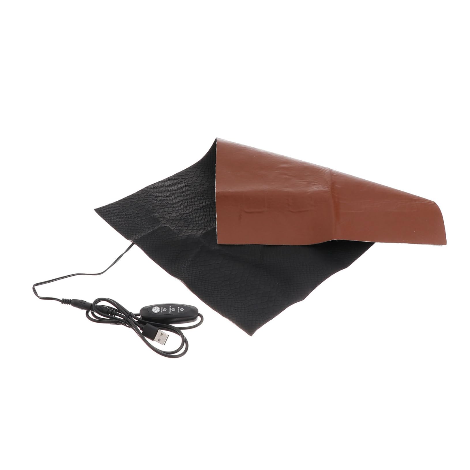 GANAZONO Adjustable Temperature Pet Heating Pad USB Powered Level Temperature Settings Lightweight and Compact Electric Blanket for Dogs and Cats for Winter Warmth