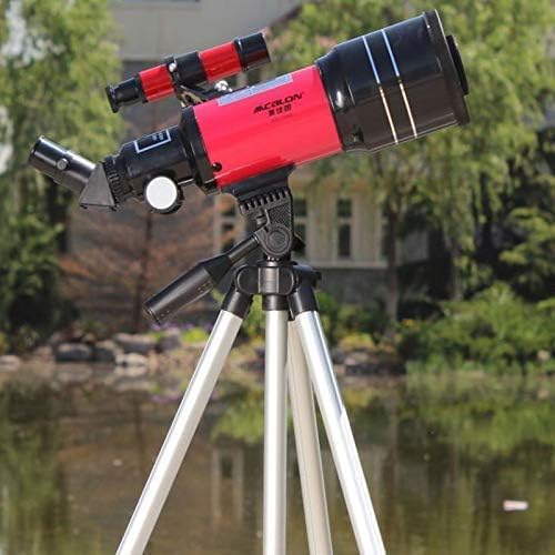 Telescopio Monocular Astronómico Portátil 70mm Apertura 300mm Focal miniatura 6