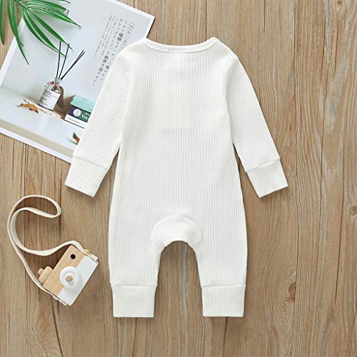 Image of Newborn Summer Baby Boy Girl Rompers Bodysuit Jumpsuit Playsuit One Piece Outfit Clothes