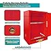 Flammable Liquid Storage Cabinet, 40 Gallon Galvanized Steel Chemical Storage Cabinet, 35