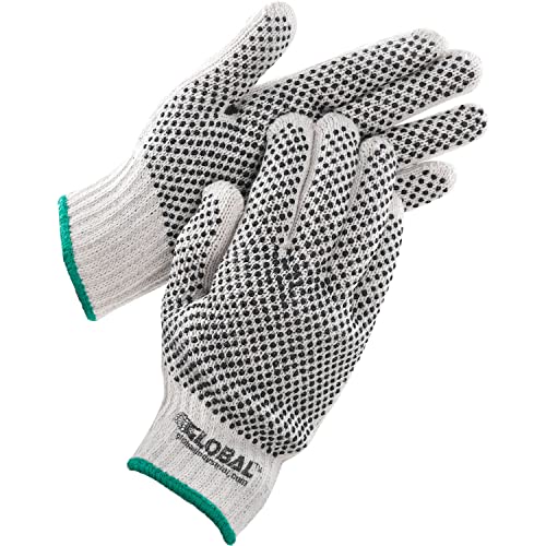 Global Industrial PVC Dot Knit Gloves,...