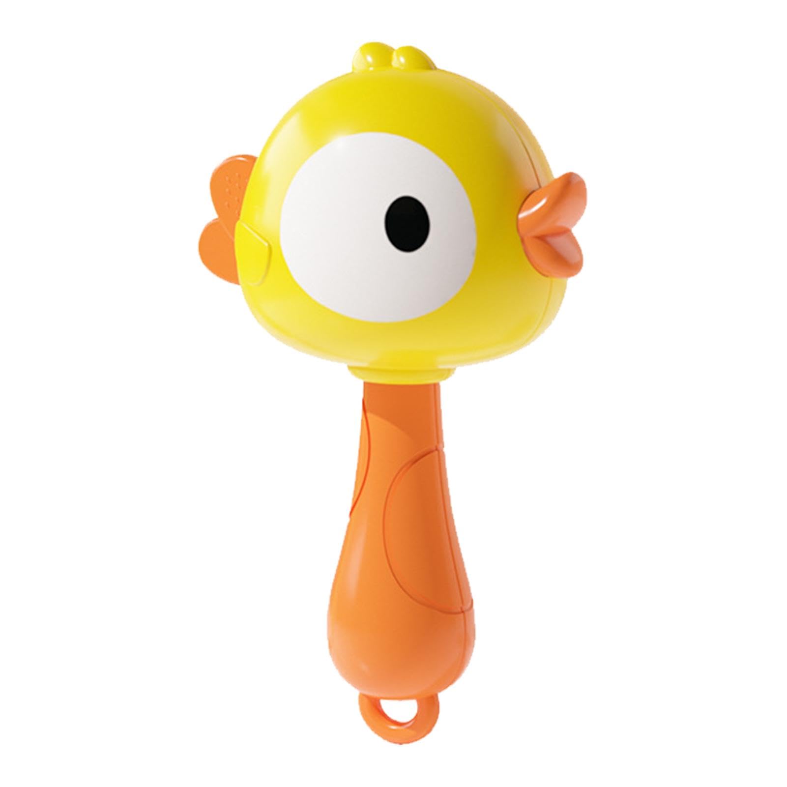 Maracas Shakers para niños, Maracas para niños pequeños - Juguetes de sonajero de pato | Sonajero de maracas de rana de pato pequeño, juguetes de maracas para niños pequeños, agitadores de instrumento
