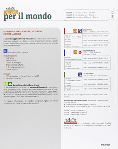 Insieme per il mondo. con atlante. per la Scuola