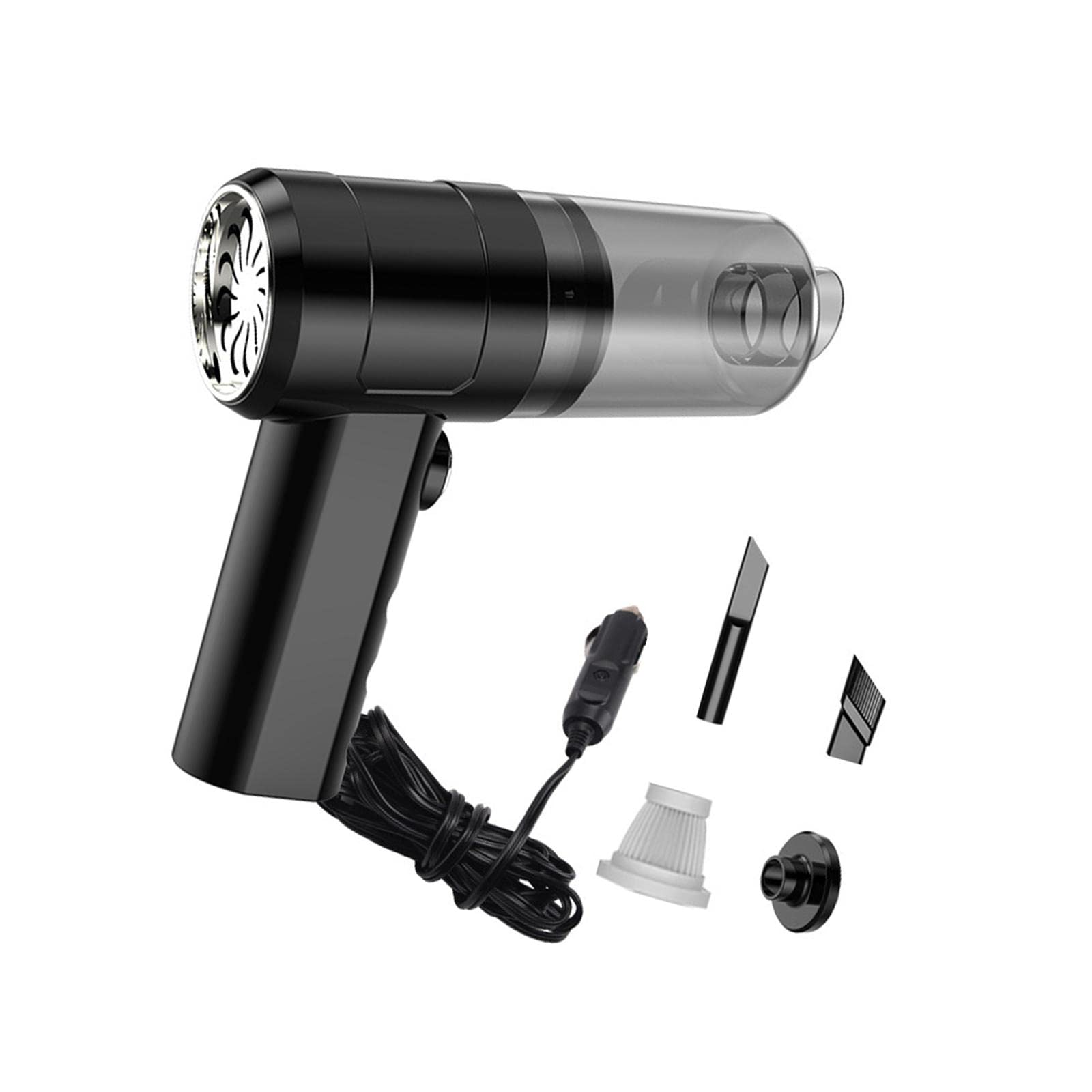 Hand vacuum Air Blower Portable Corded Car Vacuum for Car Pet Hair Home Argent|Vacuum Cleaners|Home & Garden-image-13