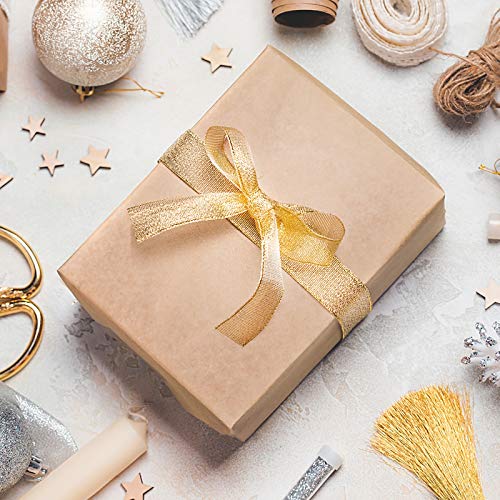 Chrorine 60 Sheets Kraft Tissue Paper Bulk Brown Wrapping Paper Art Paper Crafts For Diy Project Birthday Holiday Crafts Decor #TOP6