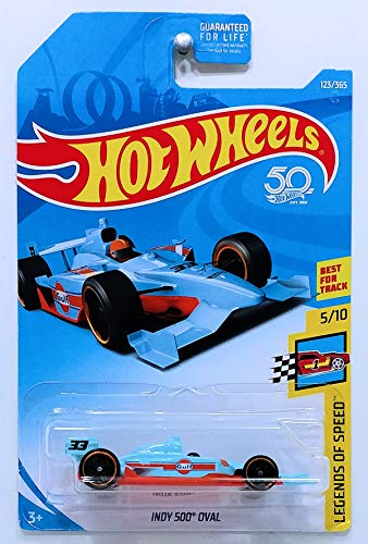 Hot Wheels 2018 50th Anniversary Legends of Speed Indy 500 Oval miniatura 1