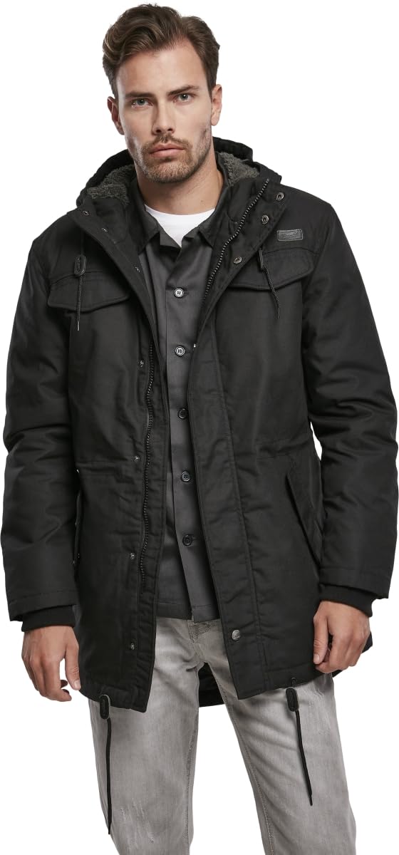 Brandit Brandit Marsh Lake Teddyparka męska Marsh Lake Teddyparka Men Mężczyźni,czarny,XL