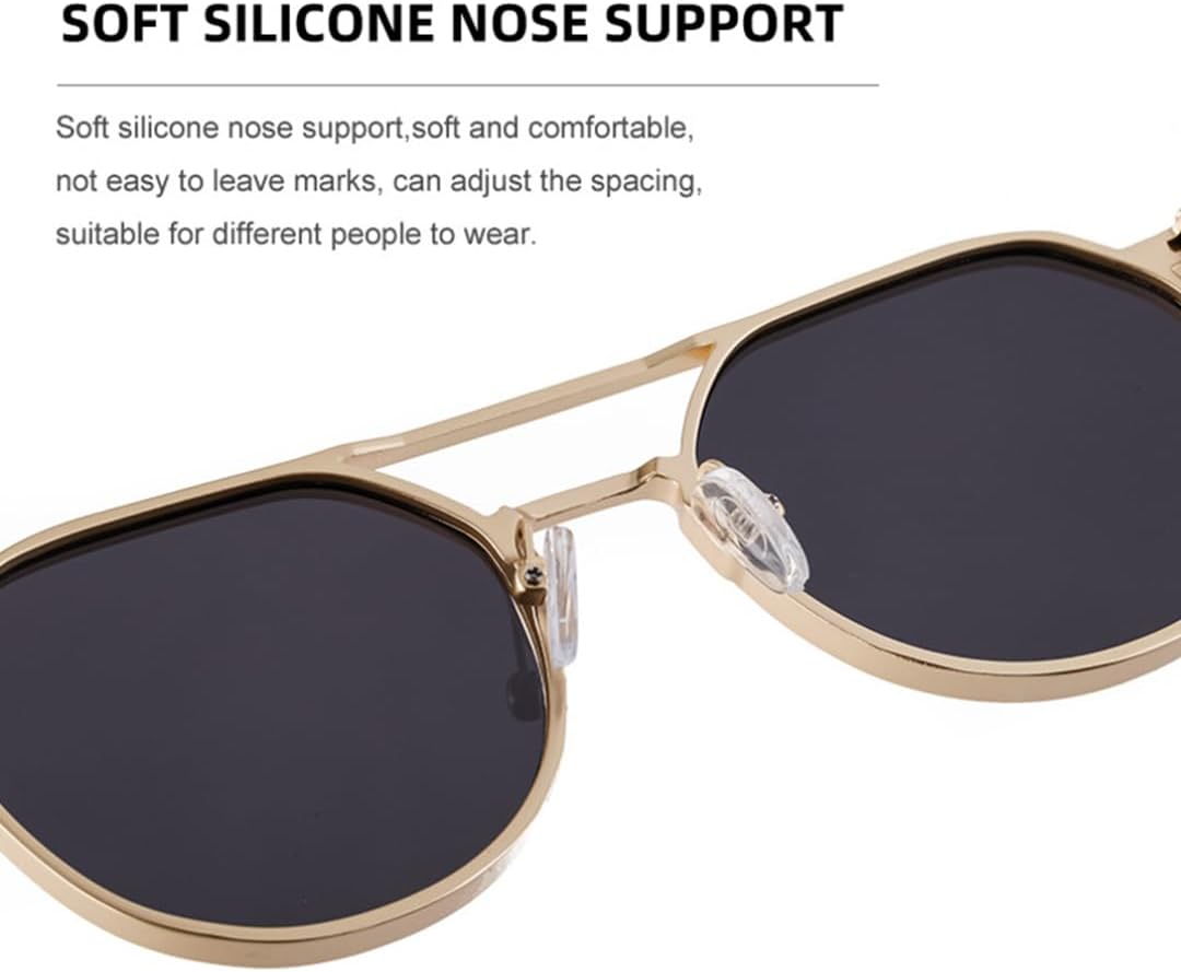 Retro Men Sunglasses Steampunk Women Uv400 Metal Frame