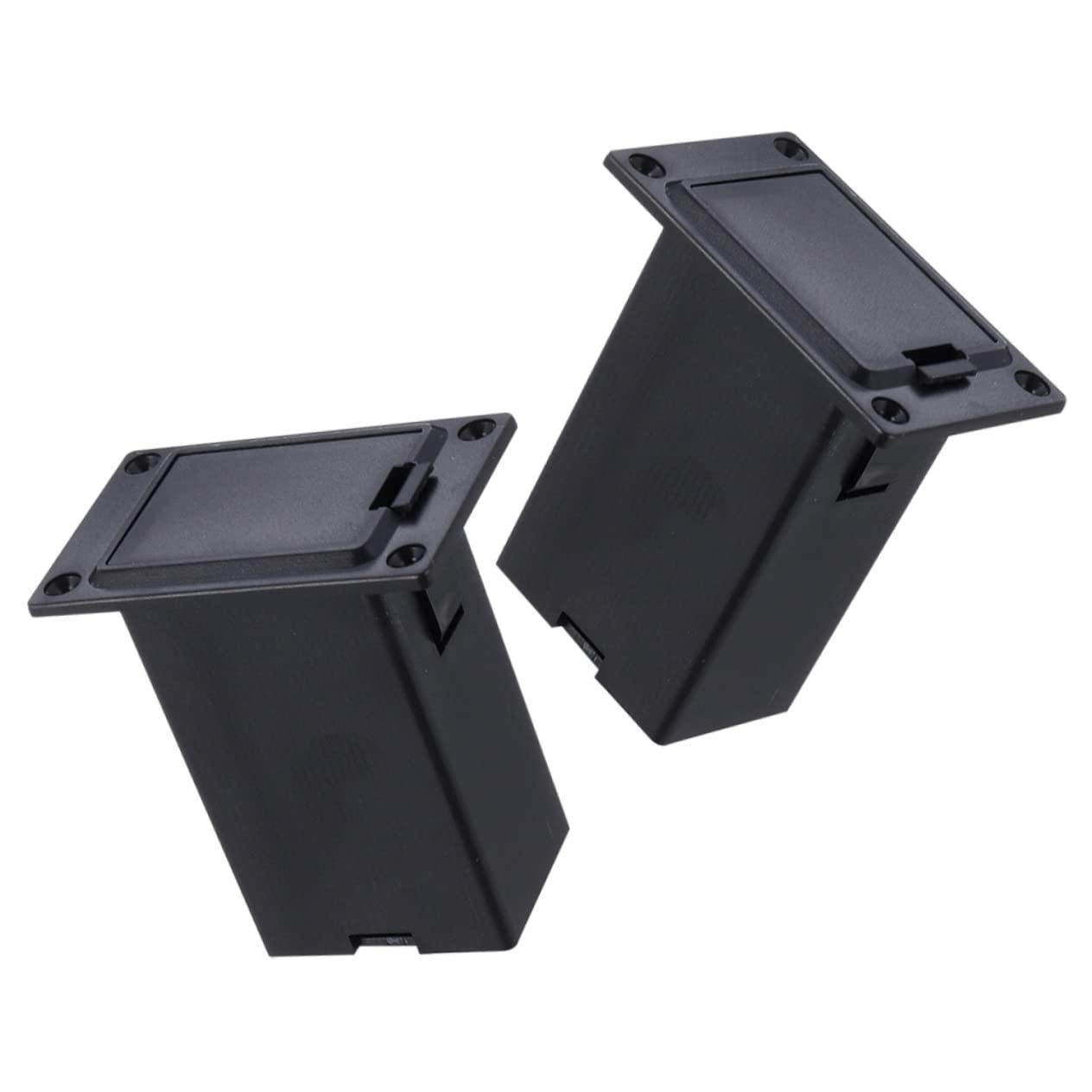 CIMAXIC Replacement Guitar Battery Compartment 9v Guitar Battery Case Bass Guitar Battery c