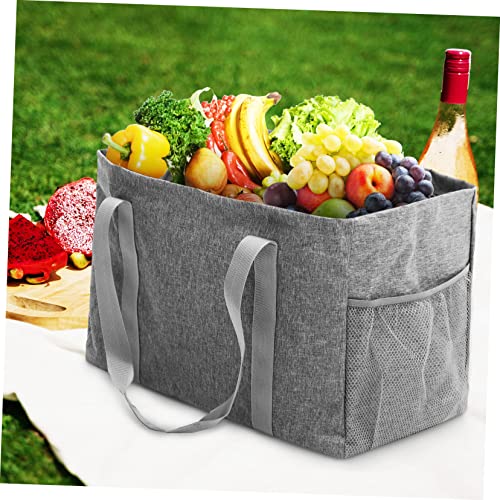 Mobestech Large Waterproof Foldable Shopping Bag Reusable Tote for Supermarket Travel Lightweight Design with High Capacity2