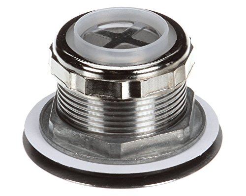 Glastender 01000766 Drain Fitting with Nut and Ga