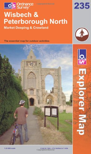 OS Explorer map 235 : Wisbech & Peterborough North