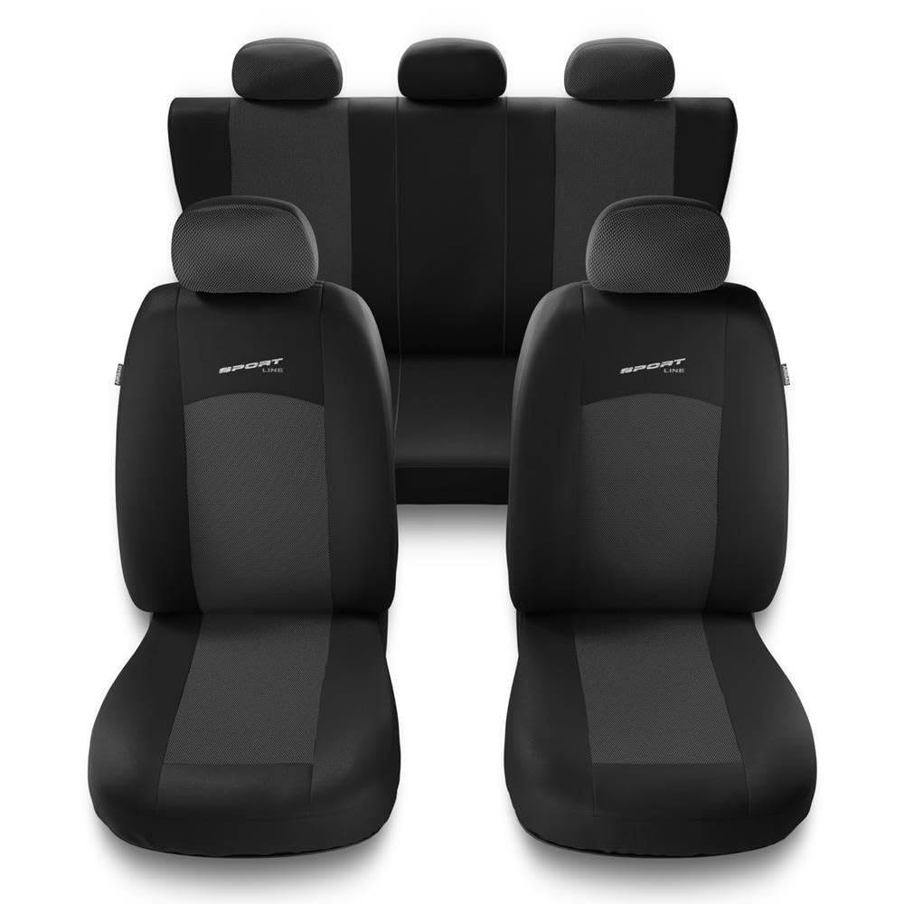 Mossa Fundas Asientos Coche aptas para Jeep Grand Cherokee SUV 1992-.. S-G1 | SUV, I, II, III, IV, V