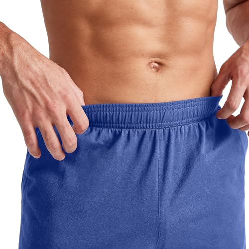 Image of Hanes Men's Shorts, Essentials Short with Pockets, Gym Shorts for Men, Men's Athletic Shorts, 7.5 inch